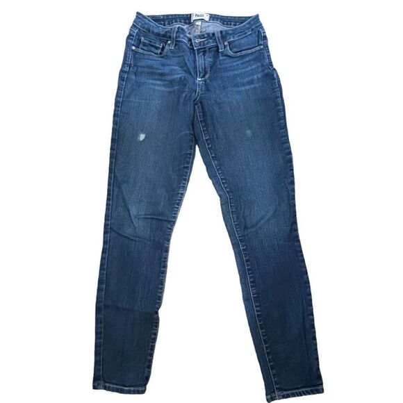 Paige ~ Verdugo Ankle ~ Distressed Denim ~ size 28 - Picture 1 of 9